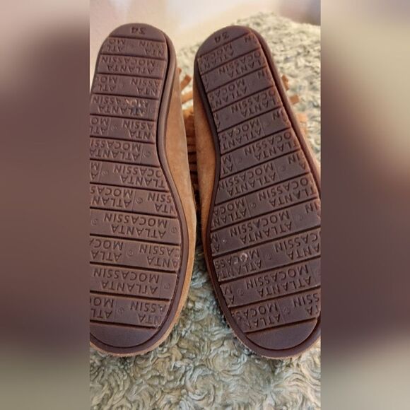 Atlanta Moccasins Children's Fringe Moccasins HandMade in Portugal 4 - Picture 9 of 10
